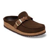 Birkenstock Buckley Braided Clog (Women) - Carafe Suede Dress-Casual - Clogs & Mules - The Heel Shoe Fitters
