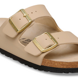 Birkenstock Arizona Narrow Slide Sandal (Women) - Sandcastle Birko-Flor Sandal - Slide - The Heel Shoe Fitters