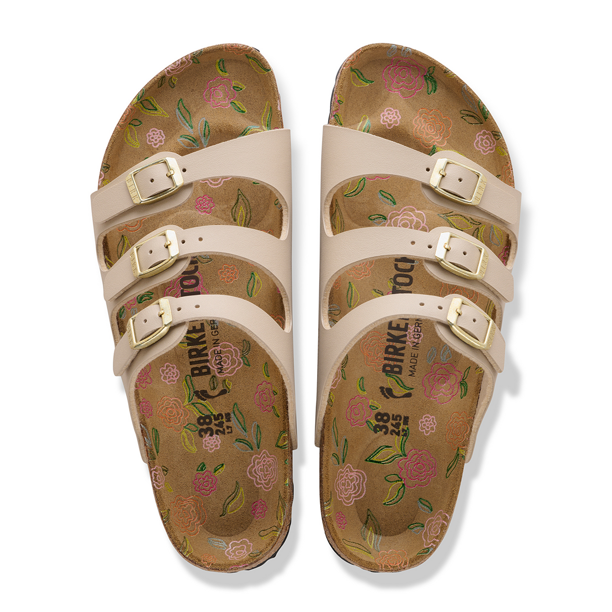 Birkenstock Florida Flowers Slide Sandal (Women) Sandal - Slide - The Heel Shoe Fitters