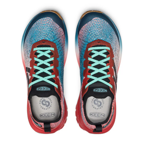 Keen Seek Trail Running Shoe (Men) - Grenadine/Ocean Depths Athletic - Running - Trail - The Heel Shoe Fitters