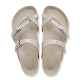 Birkenstock Mayari Sandal (Women) - Amalfi Oyster Leather Sandal - Thong - The Heel Shoe Fitters
