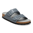 Birkenstock Arizona Narrow Slide Sandal (Women) - Basalt Gray Birko-Flor Sandal - Slide - The Heel Shoe Fitters
