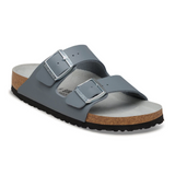 Birkenstock Arizona Narrow Slide Sandal (Women) - Basalt Gray Birko-Flor Sandal - Slide - The Heel Shoe Fitters