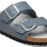 Birkenstock Arizona Narrow Slide Sandal (Women) - Basalt Gray Birko-Flor Sandal - Slide - The Heel Shoe Fitters