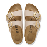 Birkenstock Arizona Big Buckle Narrow Slide Sandal (Women) - Sandcastle Birko-Flor Sandal - Slide - The Heel Shoe Fitters