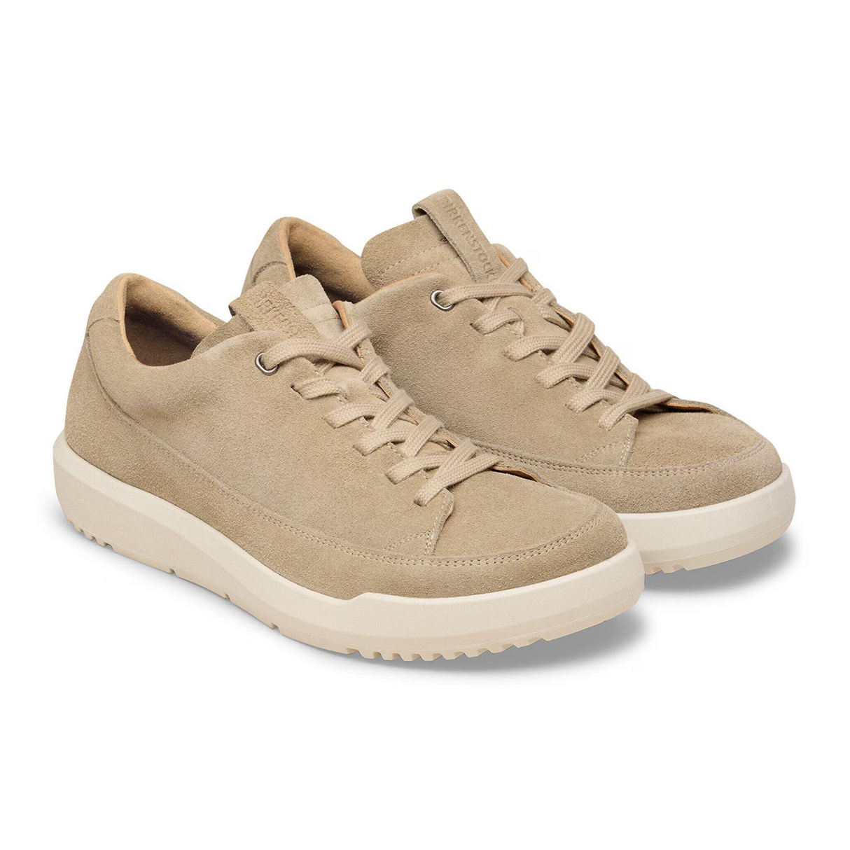 Birkenstock Melbourne Sneaker (Men) - Taupe Suede Athletic - Casual - Lace Up - The Heel Shoe Fitters