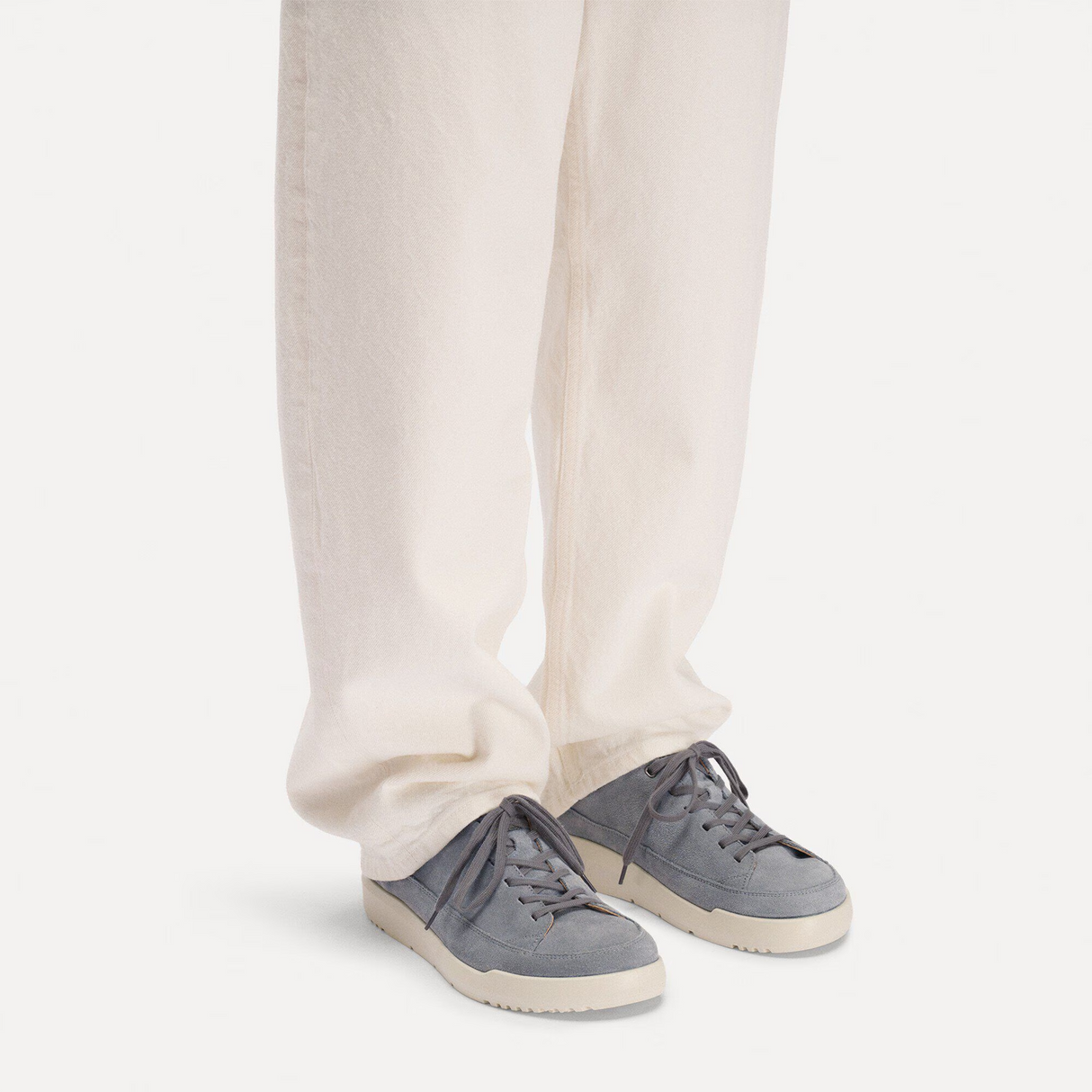 Birkenstock Melbourne Sneaker (Men) - Basalt Gray Suede Athletic - Casual - Lace Up - The Heel Shoe Fitters