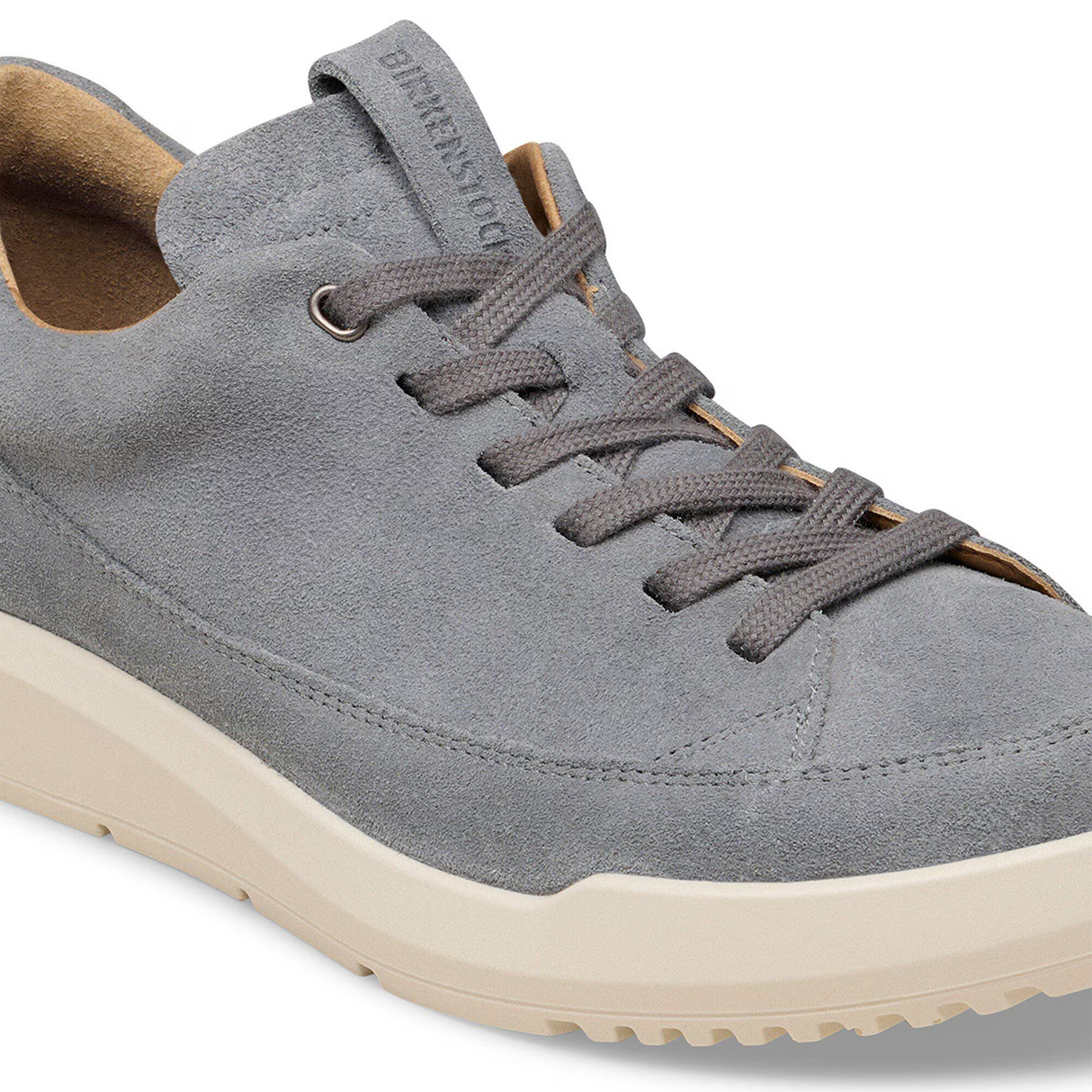 Birkenstock Melbourne Sneaker (Men) - Basalt Gray Suede Athletic - Casual - Lace Up - The Heel Shoe Fitters