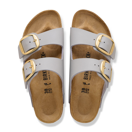 Birkenstock Arizona Big Buckle Narrow Slide Sandal (Women) - Stone Coin Birko-Flor Sandal - Slide - The Heel Shoe Fitters
