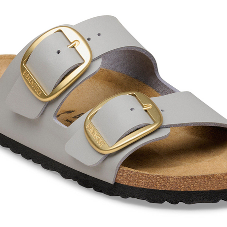Birkenstock Arizona Big Buckle Narrow Slide Sandal (Women) - Stone Coin Birko-Flor Sandal - Slide - The Heel Shoe Fitters