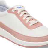 Birkenstock Honnef City Narrow Lace Up (Women) - Pink Clay/White Athletic - Casual - Lace Up - The Heel Shoe Fitters