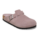 Birkenstock Boston Soft Footbed Clog (Women) - Faded Purple Suede