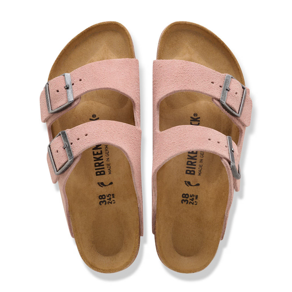 Birkenstock Arizona Suede Slide Sandal (Women) Sandal - Slide - The Heel Shoe Fitters