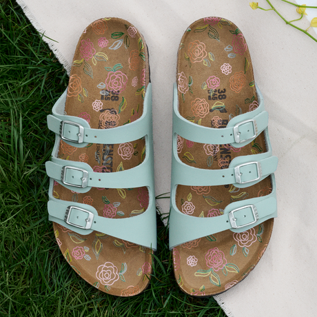 Birkenstock Florida Flowers Slide Sandal (Women) Sandal - Slide - The Heel Shoe Fitters