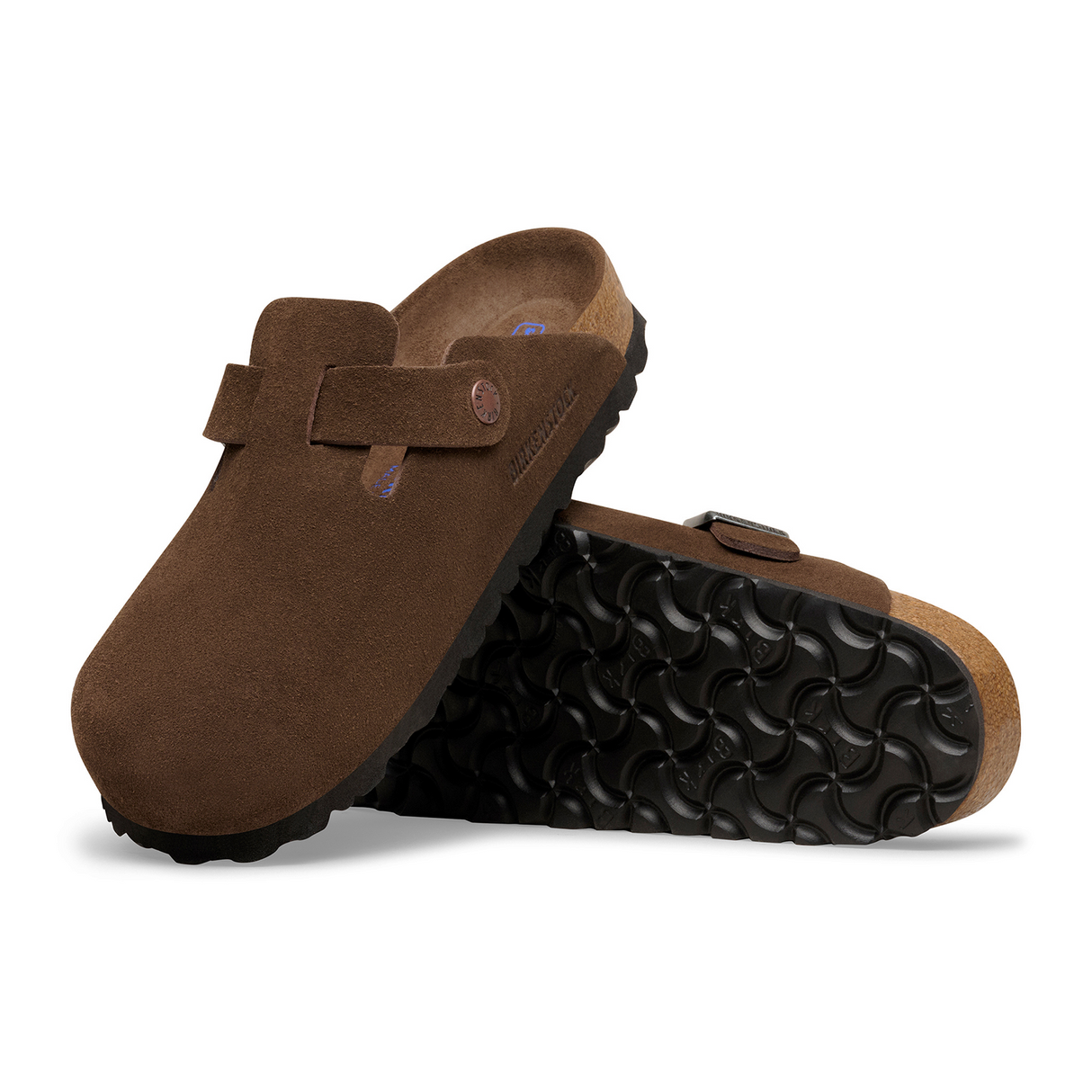 Birkenstock Boston Soft Footbed Narrow Clog (Women) - Carafe Suede Dress-Casual - Clogs & Mules - The Heel Shoe Fitters