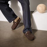 Birkenstock Boston Soft Footbed Narrow Clog (Women) - Carafe Suede Dress-Casual - Clogs & Mules - The Heel Shoe Fitters