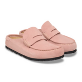 Birkenstock Naples Wrapped Narrow Clog (Women) - Pink Clay Suede