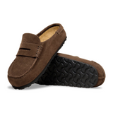 Birkenstock Naples Wrapped Clog (Women) - Carafe Suede
