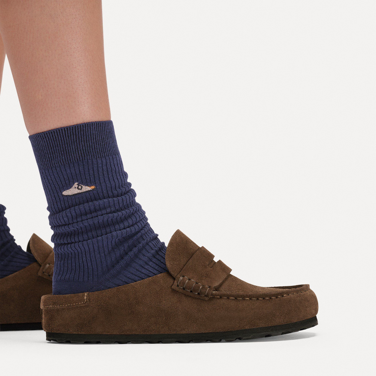 Birkenstock Naples Wrapped Clog (Women) - Carafe Suede