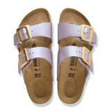 Birkenstock Sydney Luxe Buckle Slide Sandal (Women) - Graceful Orchid Birko-Flor