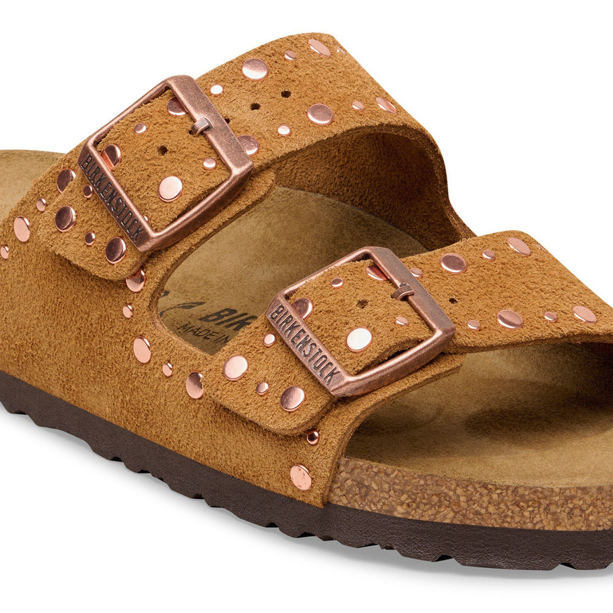 Birkenstock Arizona Rivets Slide Sandal (Women) Sandal - Slide - The Heel Shoe Fitters