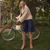 Birkenstock Arizona Rivets Narrow Slide Sandal (Women) - Mink Suede Sandal - Slide - The Heel Shoe Fitters