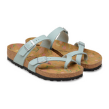 Birkenstock Mayari Sandal (Women) - Flowers Pure Sage Birko-Flor Sandal - Thong - The Heel Shoe Fitters