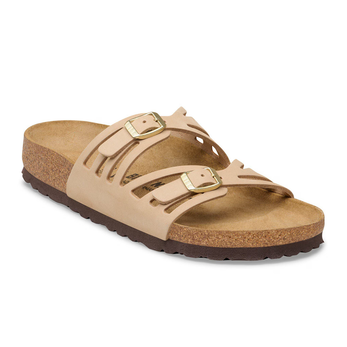 Birkenstock Granada Slide Sandal (Women) - Sandcastle Nubuck