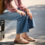 Birkenstock Granada Slide Sandal (Women) - Sandcastle Nubuck