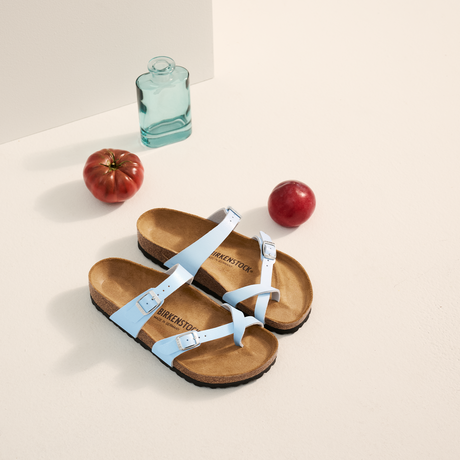 Birkenstock Mayari Sandal (Women) - Graceful Baby Blue Birko-Flor Sandal - Thong - The Heel Shoe Fitters