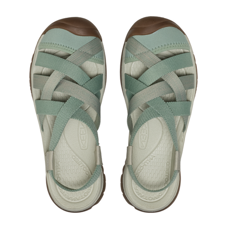 Keen Whisper Lattice Active Sandal (Women) - Lily Pad/Plaza Taupe Sandal - Active - The Heel Shoe Fitters