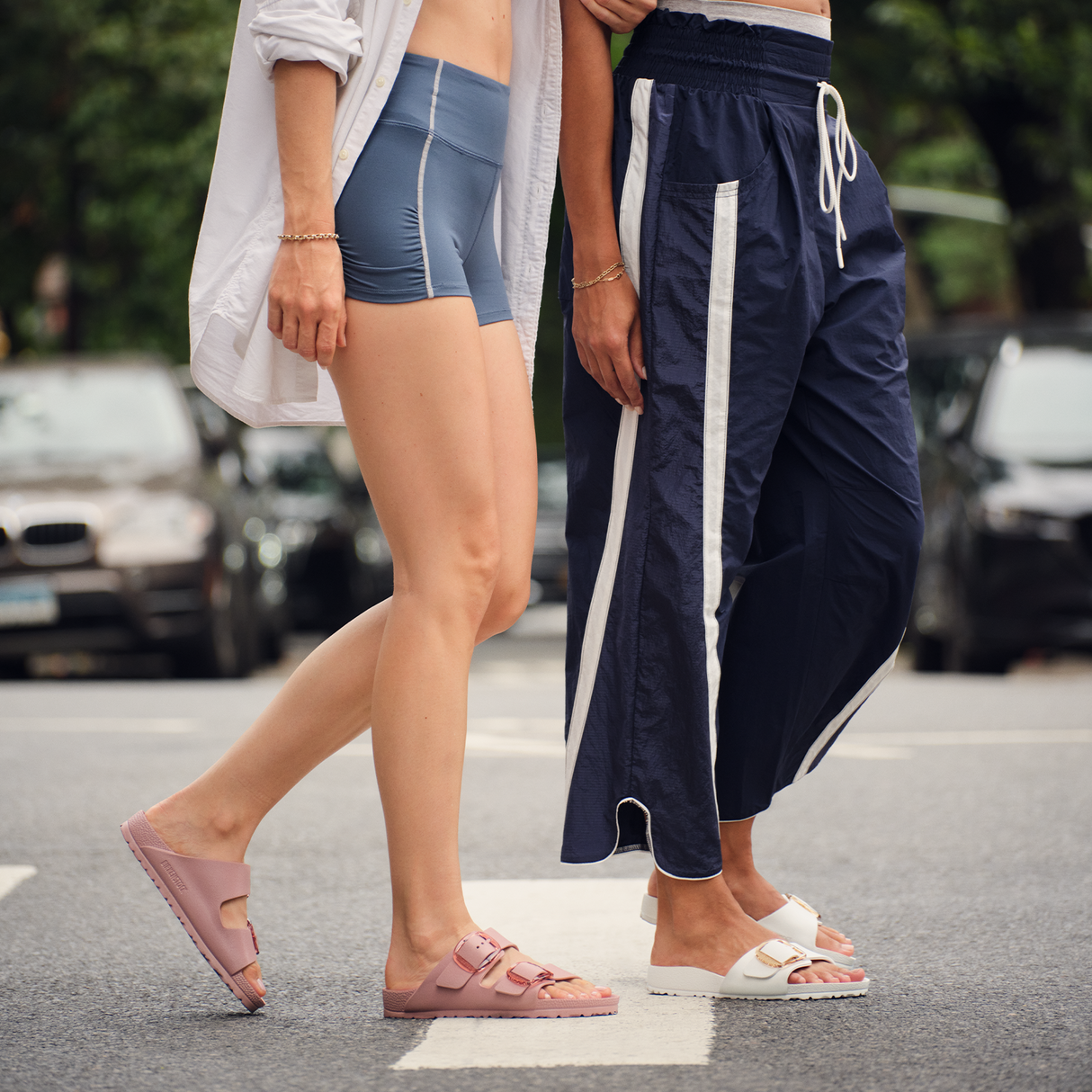 Birkenstock Arizona Big Buckle EVA Slide Sandal (Women) - Pink Clay