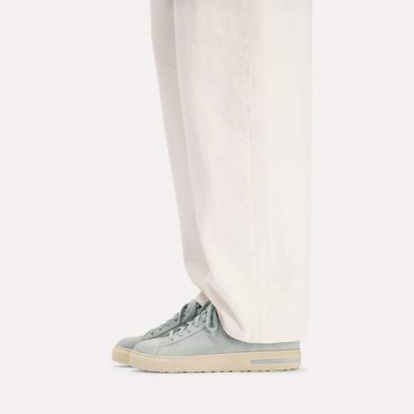Birkenstock Bend Narrow Sneaker (Women) - Pure Sage/Oyster Suede Athletic - Casual - Lace Up - The Heel Shoe Fitters