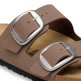 Birkenstock Arizona Big Buckle Slide Sandal (Women) - Mocha Birkibuc