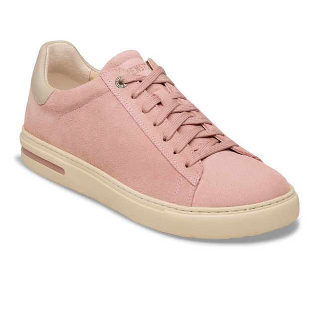 Birkenstock Bend Narrow Sneaker (Women) - Pink Clay/Oyster Suede Athletic - Casual - Lace Up - The Heel Shoe Fitters