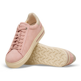 Birkenstock Bend Narrow Sneaker (Women) - Pink Clay/Oyster Suede Athletic - Casual - Lace Up - The Heel Shoe Fitters
