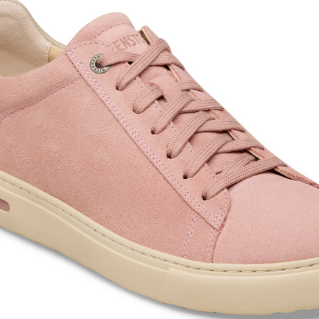 Birkenstock Bend Narrow Sneaker (Women) - Pink Clay/Oyster Suede Athletic - Casual - Lace Up - The Heel Shoe Fitters