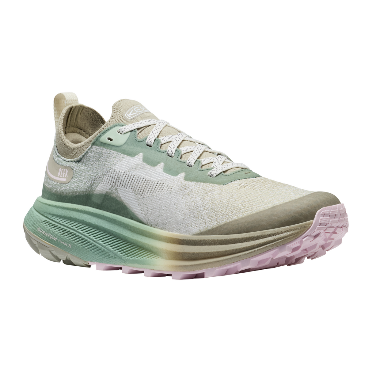 Keen Seek Trail Running Shoe (Women) - Lily Pad/Abbey Stone Athletic - Running - Trail - The Heel Shoe Fitters