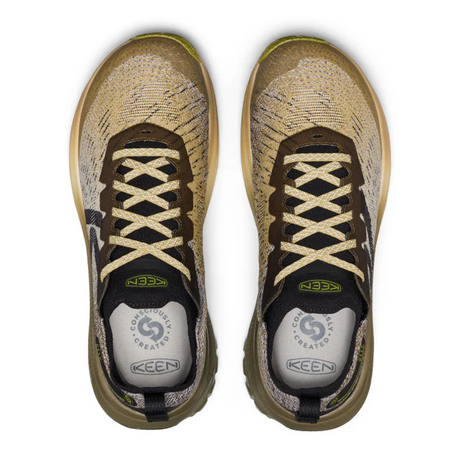 Keen Seek Trail Running Shoe (Men) - Dark Olive/Khaki Athletic - Running - Trail - The Heel Shoe Fitters