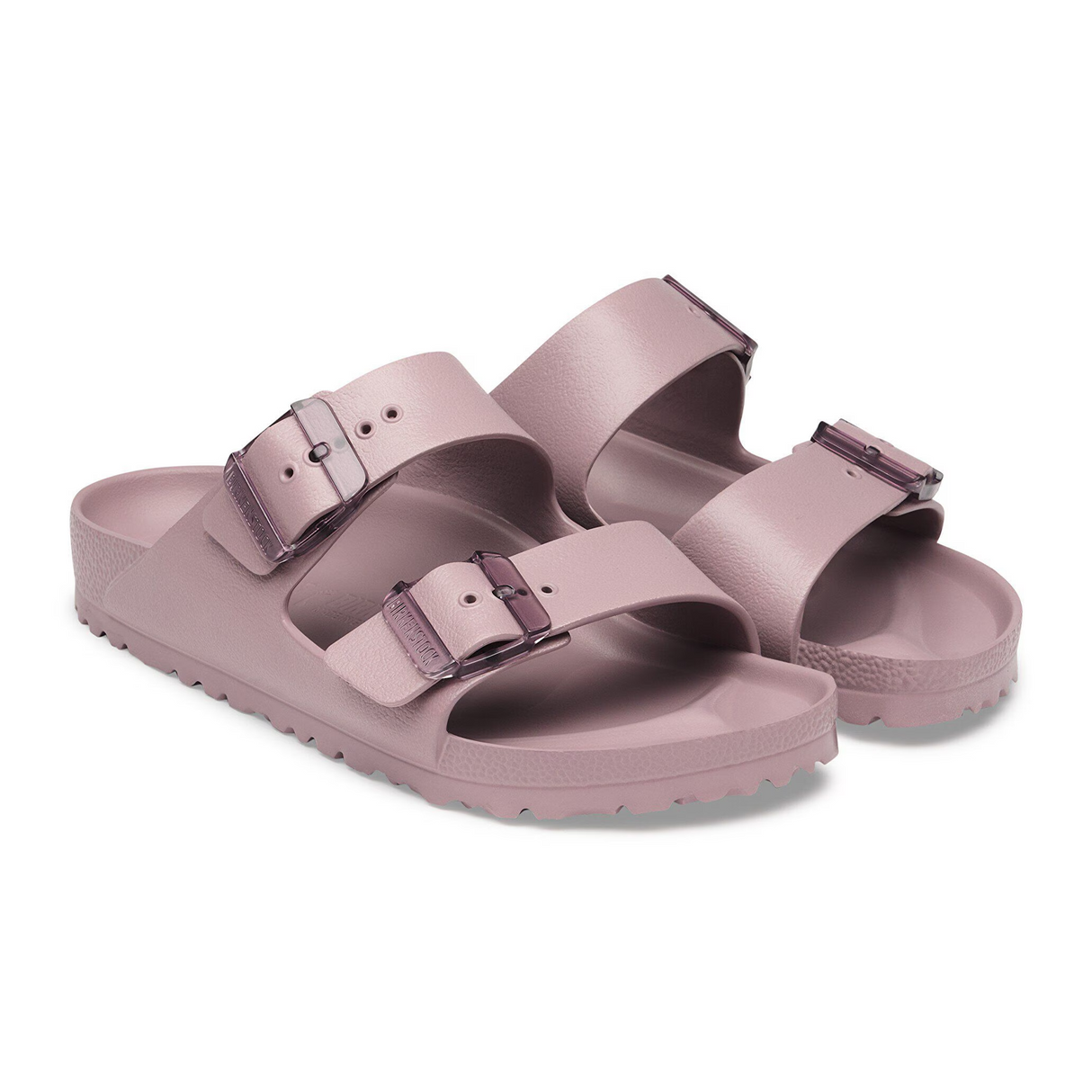 Birkenstock Arizona Stealth Buckle Slide Sandal (Women) - Faded Purple EVA