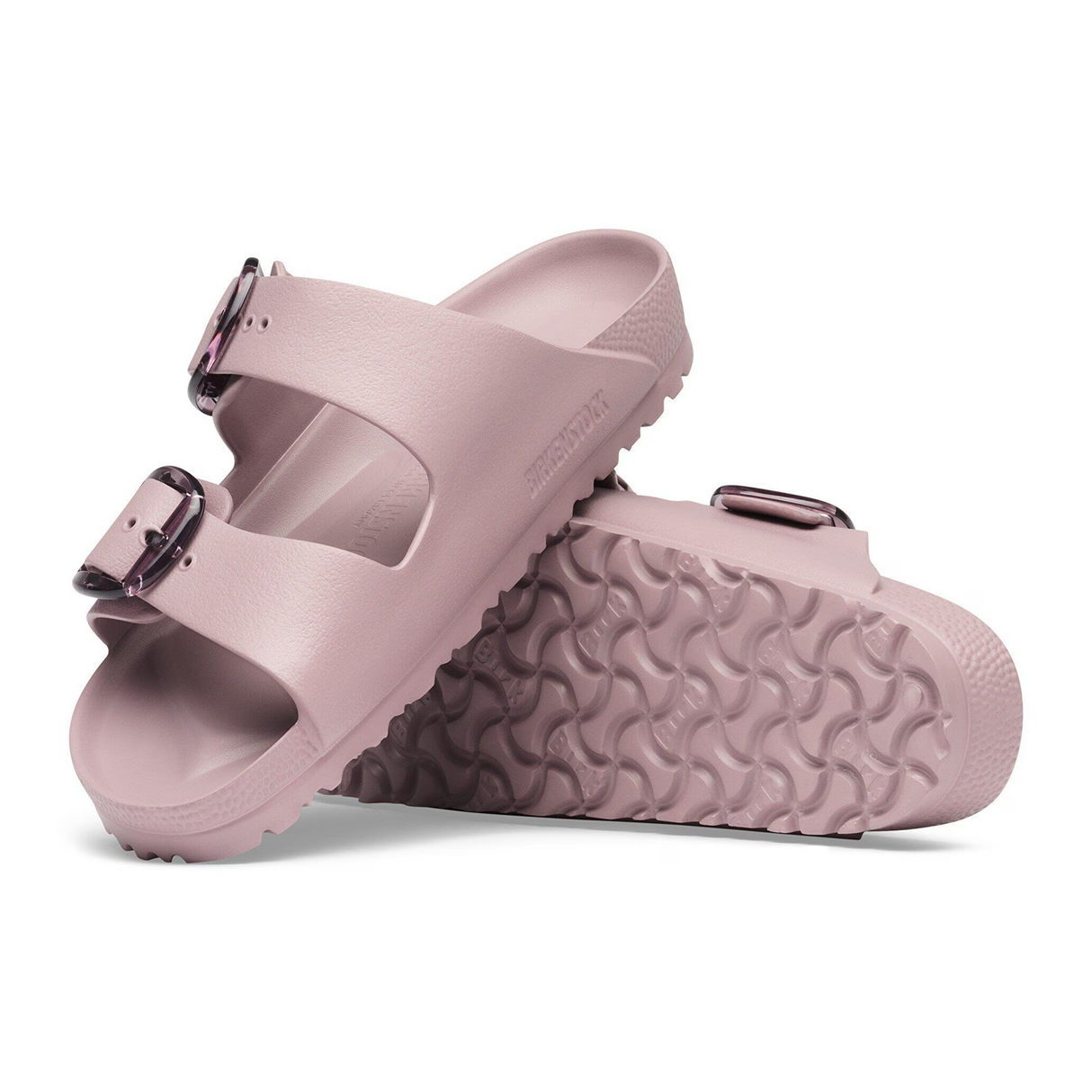 Birkenstock Arizona Big Buckle Slide Sandal (Women) - Faded Purple EVA