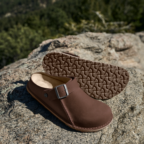 Birkenstock Lutry Clog (Men) - Habana Oiled Leather Dress-Casual - Clogs & Mules - The Heel Shoe Fitters