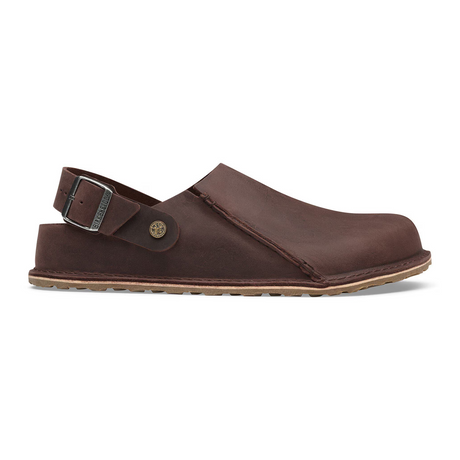 Birkenstock Lutry Clog (Men) - Habana Oiled Leather Dress-Casual - Clogs & Mules - The Heel Shoe Fitters