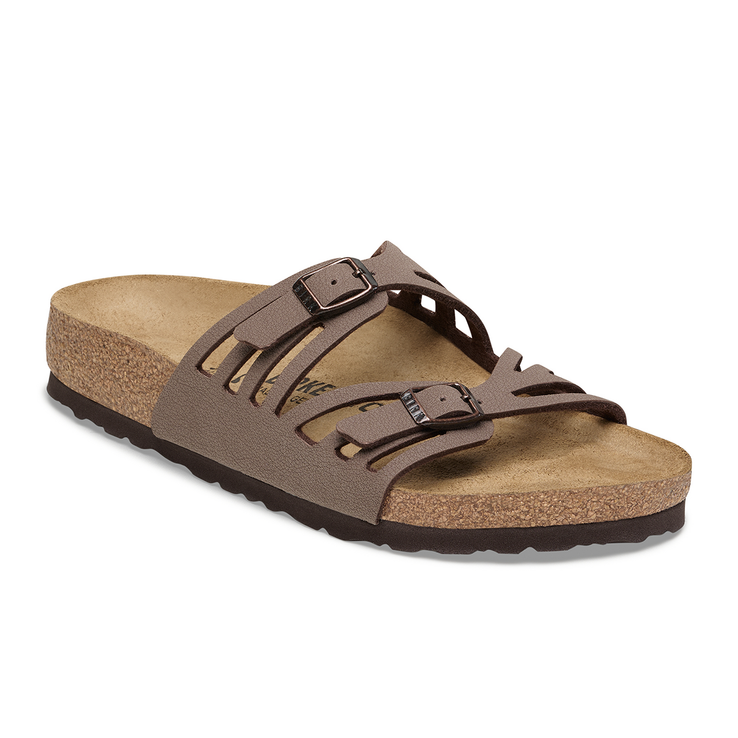 Birkenstock Granada Narrow Slide Sandal (Women) - Mocha Birkibuc