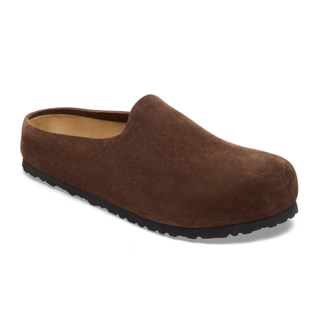 Birkenstock Amsterdam Wrapped Clog (Women) - Carafe Suede Dress-Casual - Clogs & Mules - The Heel Shoe Fitters