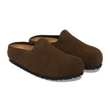 Birkenstock Amsterdam Wrapped Clog (Women) - Carafe Suede Dress-Casual - Clogs & Mules - The Heel Shoe Fitters