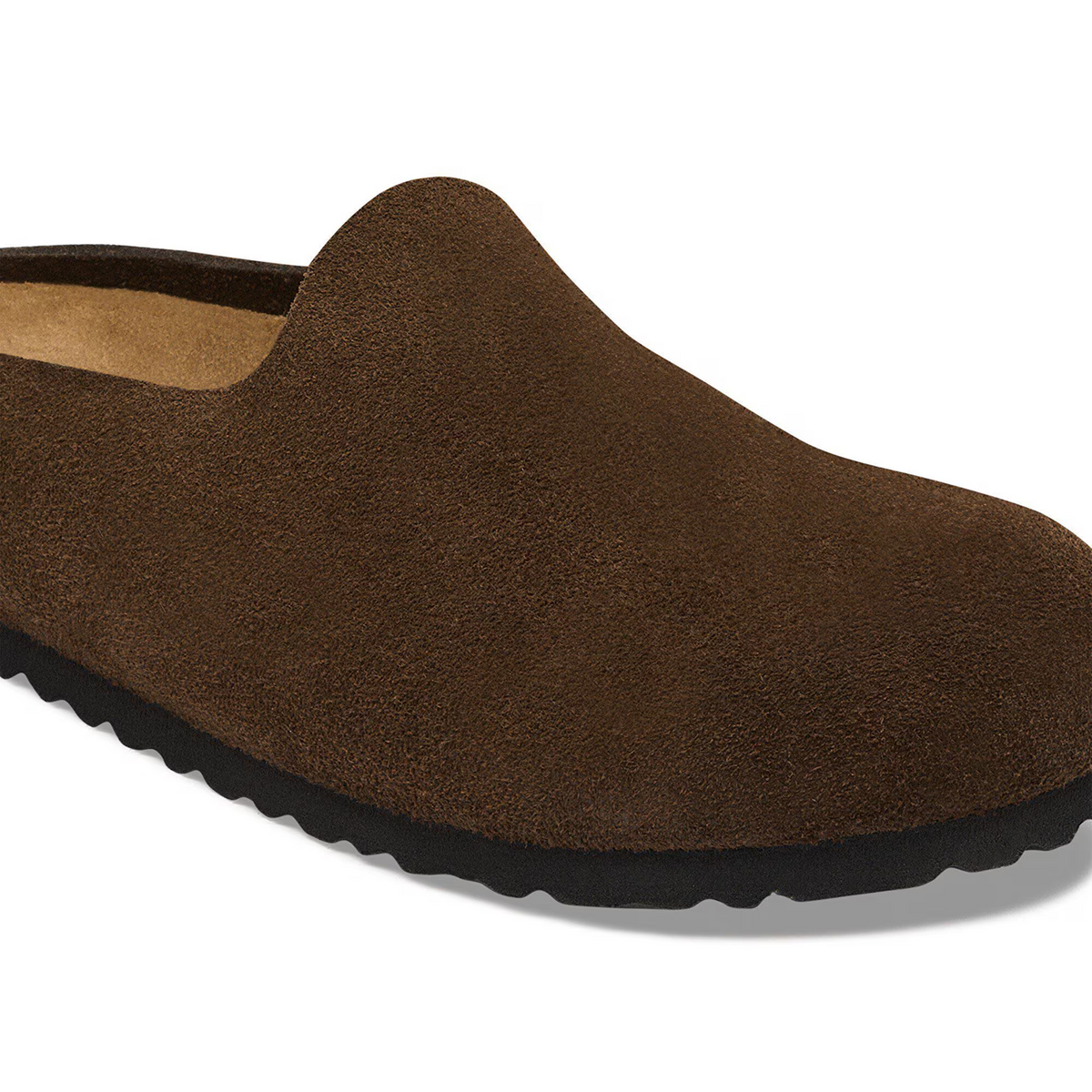 Birkenstock Amsterdam Wrapped Clog (Men) - Carafe Suede Dress-Casual - Clogs & Mules - The Heel Shoe Fitters