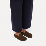 Birkenstock Amsterdam Wrapped Clog (Women) - Carafe Suede Dress-Casual - Clogs & Mules - The Heel Shoe Fitters