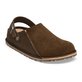 Birkenstock Lutry Shearling Clog (Women) - Carafe Suede/Nubuck