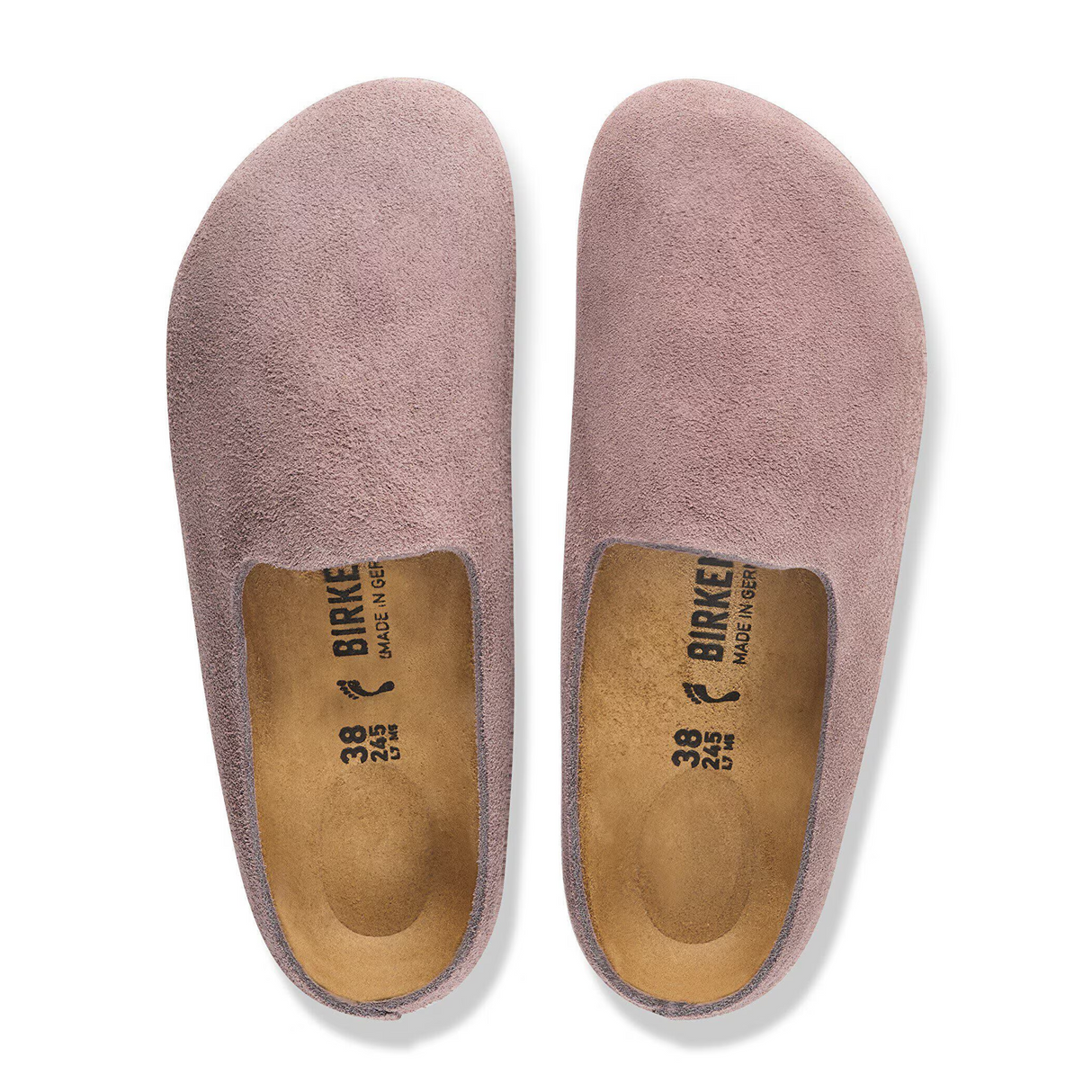 Birkenstock Amsterdam Wrapped Clog (Women) - Faded Purple Suede